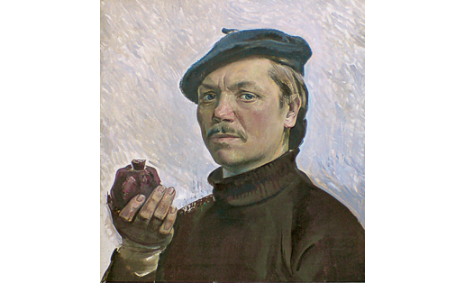В.А.Руденченко. Автопортрет. 1985. БГХМ