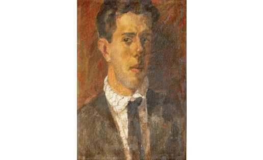 Л.В.Лезенков. Автопортрет. 1920‑е гг. БГХМ