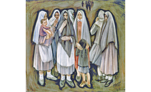Р.Ю.Халитов. Военные годы.  Бум., акв. 1985. БГХМ