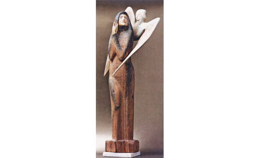 Н.А.Калинушкин. Благовещение. Ағас, биҙәк, мәрмәр. 1997.