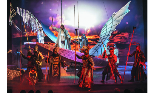 Сцены из спектаклей “Урал-батыр” Scenes from “Ural-batyr” perfomance (1)