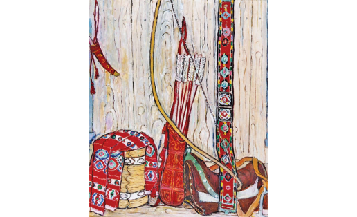 А.Х.Ситдикова. Оружие батыра. 1974. БГХМ