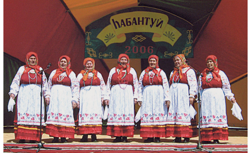 “Русские узоры” фольклор ансамбле