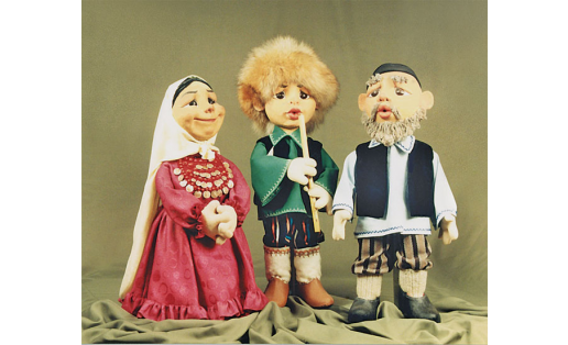 З.А.Сахно. “Туған моңдар” ҡурсаҡтарынан композиция. 1989