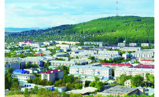 Город Учалы The Uchaly city