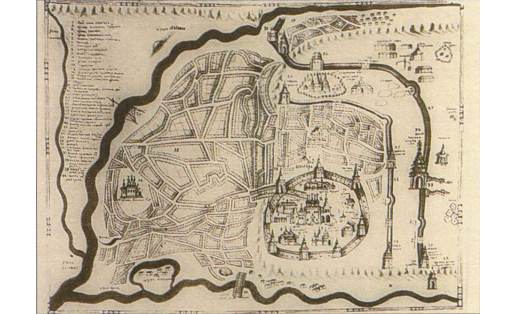 Кунгур. Чертёж 1703 г.