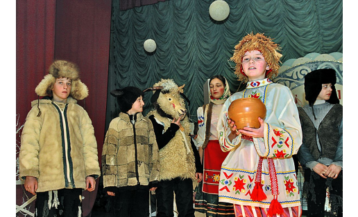 Празднование Рождества (с.Балтика Иглинского р‑на, 2008)