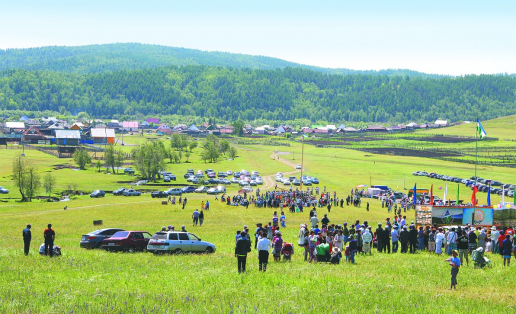 Праздник села “Хаумыхыгыз, аулдаштар!”:  д.Равилово The Khaumykhygyz, Auldashtar! village holiday: Derevnya Ravilovo