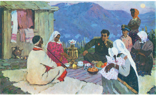Р.М.Нурмөхәмәтов. Батыр тураһында йыр. Тыуған ауылда. 1967. БДХМ