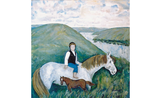 Р.Ф.Имашев. “Аҡмулла (Бала саҡ. Егет. Һуңғы доға)” триптихы. 2006. “Эрмитаж” картиналар галереяһы (Миәкә р‑ны Ҡырғыҙ‑Миәкә а.)