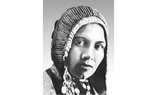 Б.А.Юсупова в роли Куйбики (“Мактымхылу” Д.Юлтыя) B.A.Yusupova as Kuybika (Maktymkhylu by D.Yultiy)