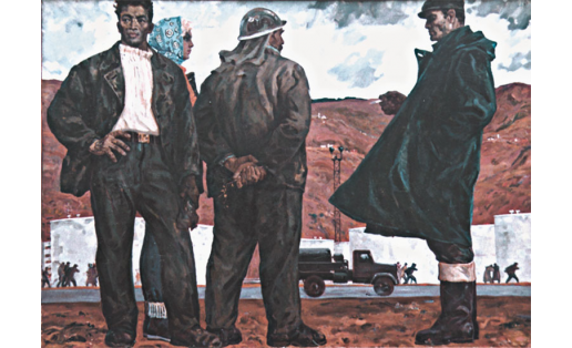 Р.М.Нурмөхәмәтов. Нефтле крайҙа. 1969. Нестеров М.В. исемендәге художество музейы