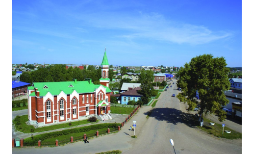 Мечеть в с.Аскино A mosque in Selo Askino