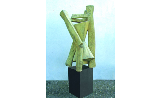 В.Г.Лобанов. Пространство и время. Дерево. 1999 V.G.Lobanov. Space and Time. Wood. 1999