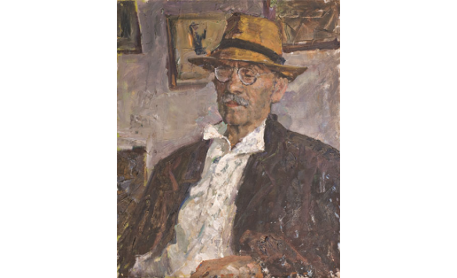 Портрет А.Э.Тюлькина. Худ. А.Ф.Лутфуллин. 1950–60‑е гг. БГХМ.