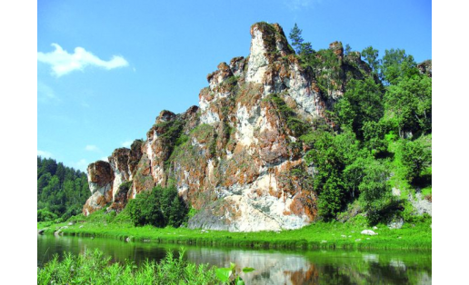 Бурзянский район. Скала Инсебика Burzyansky Raion. The Insebika Rock