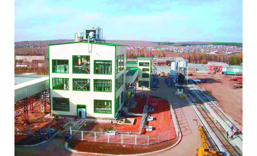 Чишминский маслоэкстракционный завод: цех экстракции масла;  The Chishmy Oil Extraction Plant: oil extraction workshop;