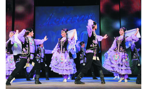 Татарский танец “Весна молодости” в исполнении ансамбля "Ляйсан" Tatar dance “Spring of youth”