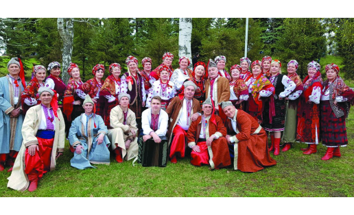 Хор украинской песни “Кобзарь” Ukrainian song chorus “Kobzar”