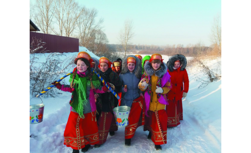 Крещение. Село Красный Яр Уфимского района РБ. 2018 Epiphany. Krasniy Yar village, Ufimskiy district, RB, 2018