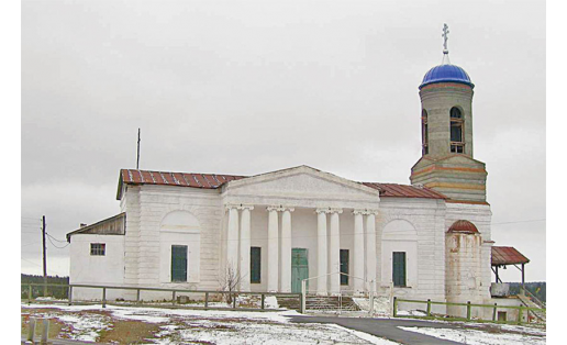 Село Зилаир Зилаирского р‑на. Спасо-Преображенский храм (реконструкция).