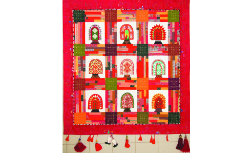 Работы клуба “Надежда”: Аулак (Посиделки). 2014; Works of Nadezhda club: Aulak (Gatherings). 2014