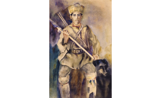 Ҡ.С.Дәүләткилдеев. “Һунарсы башҡорт”. Акв. 1928. БДХМ