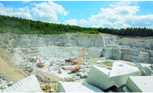 Мансуровское месторождение гранита. Учалинский р-н The Mansurov granite deposit. Uchalinsky Raion