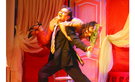 Сцена из спектакля “Любовница” Т.Г.Миннуллина A scene from the play The Mistress by T.G.Minnullin