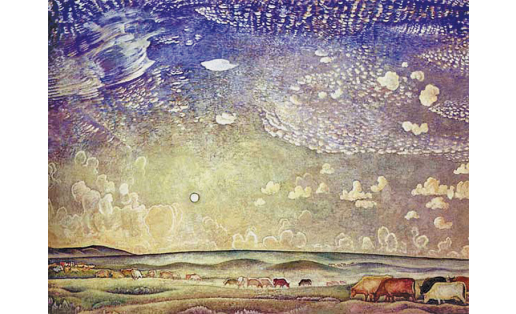 В.П.Пустарнаков. Көтөүлек. 1967. БДХМ