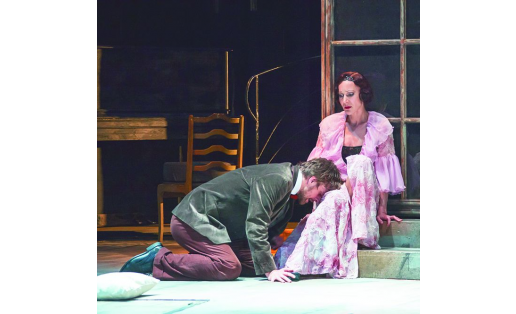Сцена из спектакля “Зойкина квартира” М.А.Булгакова A scene from the play Zoyka’s Flat by M.A.Bulgakov