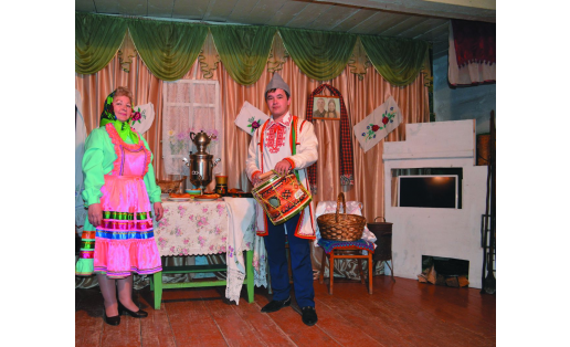 Марийский историко‑культурный центр. Село Мишкино Мишкинского района РБ Mari historical cultural center. Mishkino, Mishkinskiy District, Bashkortostan