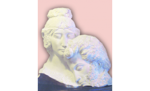 Ю.Ф.Солдатов. Прощение. Известняк. 2006 Y.F.Soldatov. Forgiveness. Limestone. 2006