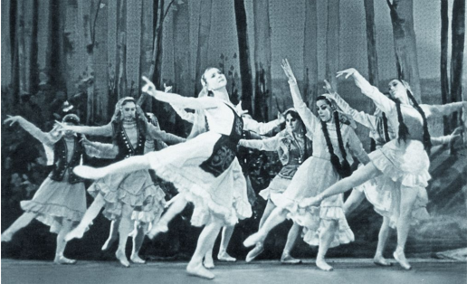 Сцена из балета “Черноликие” Х.Ш.Заимова и А.Г.Чугаева A scene from the ballet titled Chernolikiye by H.S.Zaimov and A.G.Chugayev