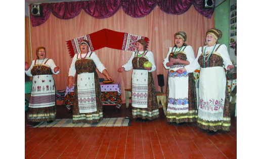 Покровские посиделки. Малонакаряковский СДК. Мишкинский район РБ, 2018 Pokrov beanfeasts. Malonakaryakovskiy RHC. Mishkinskiy District, RB, 2018