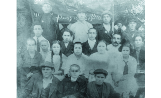 Комсомольцы д. Ново‑Карамалы Белебеевского кантона БАСС Р. 1928