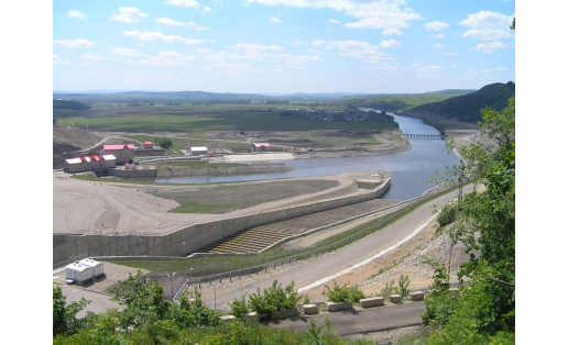 Село Юмагузино. Гидроузел