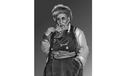 Ғ.М.Минһажев Күсәрбай ролендә (“Таңсулпан”, Ҡ.Даян)