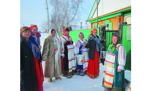 Крещение. Село Красный Яр Уфимского района РБ. 2014; Epiphany. Krasniy Yar village, Ufimskiy district, RB,  2014