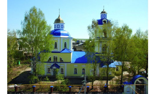 Аскинский район. Свято-Никольский храм Askinsky Raion. The St. Nicholas Temple