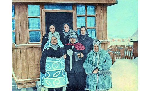 Ряженые (с.Пришиб Благоварского р‑на, 1969)