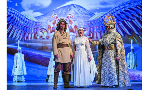 Сцены из спектаклей “Урал-батыр” Scenes from “Ural-batyr” perfomance (2)