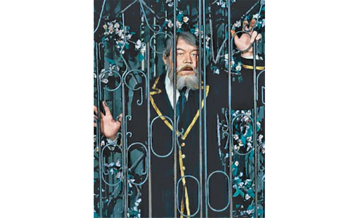 Н.Г.Ларионов в роли Фирса (“Вишнёвый сад" А.П.Чехова)