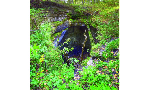 Вход в пещеру Сумган The entrance to the Sumgan cave
