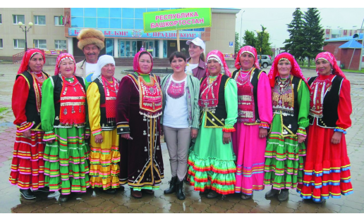 Коллектив Башкирского историко-культурного центра “Саитбаба” Team of the Bashkir historical and cultural center “Saitbaba”