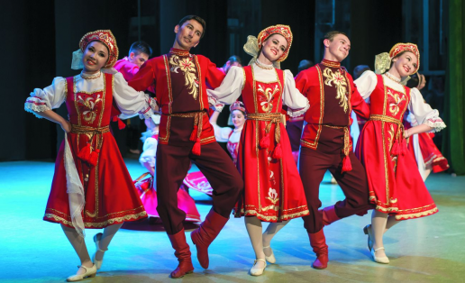 Русский танец “Калинка” в исполнении ансамбля "Ирандек" Russian dance “Kalinka”