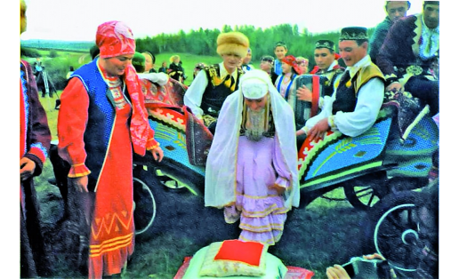 Встреча невестки родителями жениха