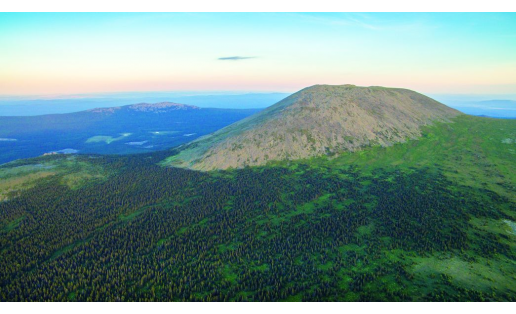 Гора Большой Иремель The Bolshoy Iremel Mountain