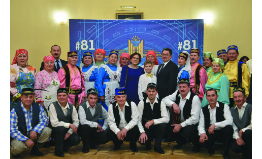 Члены Национально-культурной автономии татар на Республиканском музыкальном конкурсе “Ике аккош”. 2019 “Ike Akkosh”, regional music contest. 2019