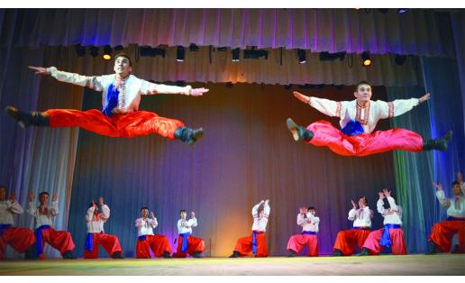 Танец “Ехали казаки” “The Cossacks were riding” dance